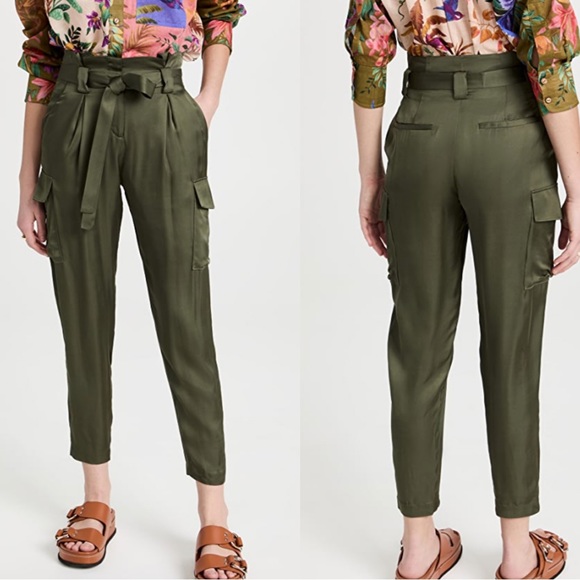 L'AGENCE Pants - L’agence Roxy Paperbag Cargo Pants